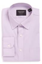 Men's Nordstrom Men's Shop Traditional Fit Non-iron Solid Dress Shirt .5 - 35 - Purple