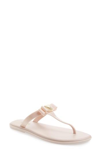 Women's Michael Michael Kors Caroline Jelly Flip Flop M - Pink