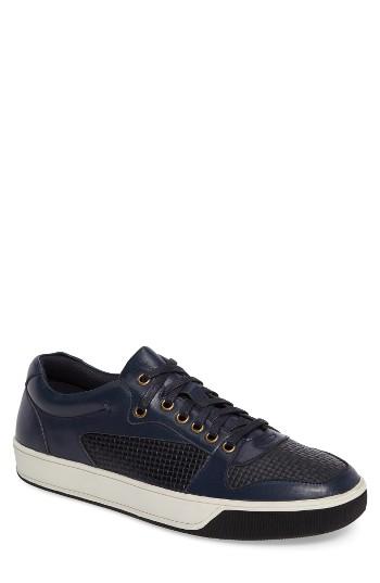 Men's English Laundry Slam Embossed Sneaker M - Blue