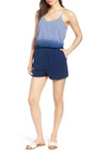 Women's Vineyard Vines Dip Dye Romper - Blue