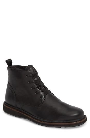 Men's John Varvatos Star Usa Brooklyn Plain Toe Boot M - Black