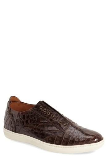 Men's Mezlan 'emmanuel' Slip-on Sneaker M - Brown
