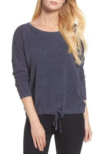 Women's Barefoot Dreams Cozychic Ultra Lite Lounge Pullover - Pink