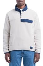 Men's Herschel Supply Co. Fleece Pullover, Size - Beige