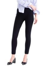 Women's J.crew Pull-on Toothpick Black Skinny Jeans