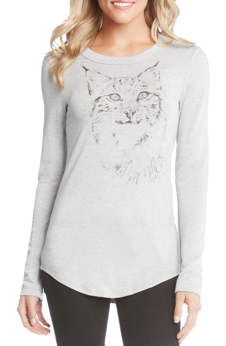 Women's Karen Kane Lynx Print Top