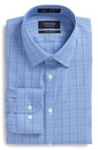 Men's Nordstrom Smartcare(tm) Extra Trim Fit Plaid Dress Shirt