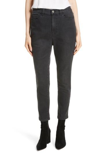 Women's Robert Rodriguez High Waist Slim Jeans - Black