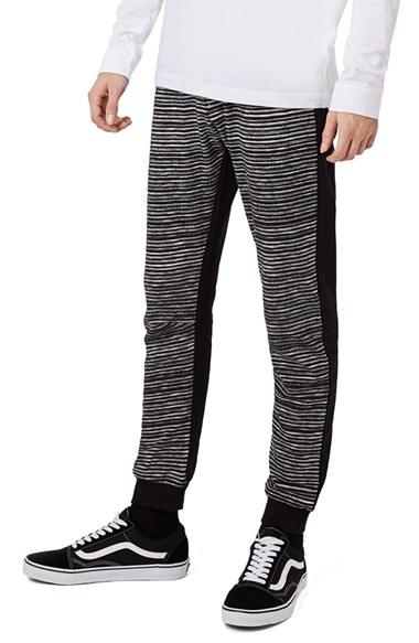 Men's Topman Space Dye Jogger Pants
