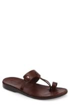 Men's Jerusalem Sandals David Toe-loop Sandal -13.5us / 46eu - Brown