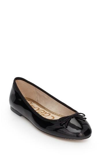 Women's Sam Edelman Finley Flat M - Black