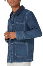 Men's Topman Denim Workwear Jacket, Size - Blue