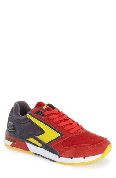 Men's Brooks 'fusion' Sneaker .5 D - Red