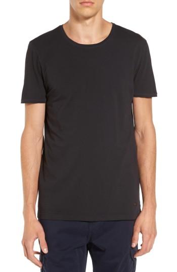 Men's Boss Orange Touring Solid T-shirt - Black