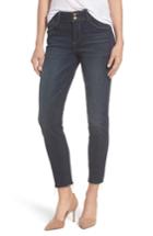 Women's Wit & Wisdom Two-button High Waist Skinny Jeans - Blue