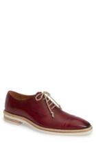 Men's Mezlan Curie Cap Toe Oxford M - Burgundy