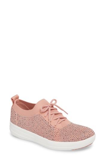 Women's Fitflop Uberknit(tm) F-sporty Sneaker M - Pink