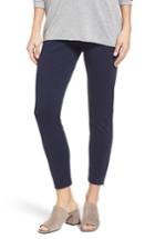 Women's Eileen Fisher Slim Crop Pants, Size - Blue