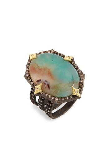 Women's Armenta Old World Semiprecious Stone & Diamond Ring