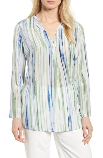 Women's Nick+zoe Mojito Nights Silk Blend Top - Green