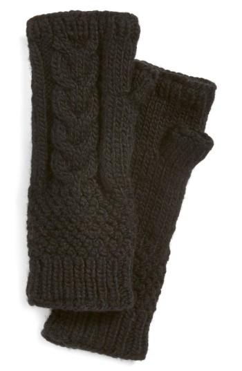 Women's Nirvanna Designs Cable Knit Hand Warmers
