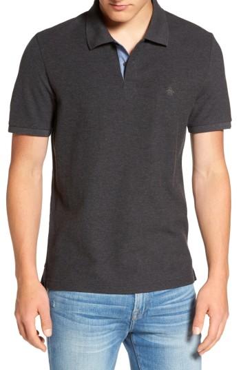 Men's Original Penguin Daddy Pique Polo, Size - Black