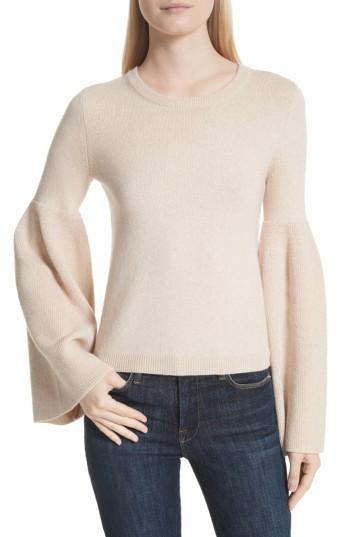 Women's Alice + Olivia Parson Bell Sleeve Sweater - Beige