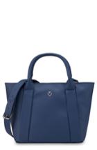 Vessel Signature 2.0 Faux Leather Mini Tote - Blue