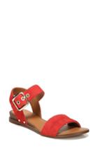 Women's Sarto By Franco Sarto Patterson Low Wedge Sandal M - Red