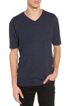 Men's Lacoste V-neck T-shirt (m) - Blue