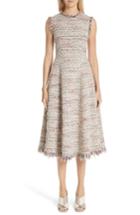 Women's Adam Lippes Tweed A-line Dress - Ivory
