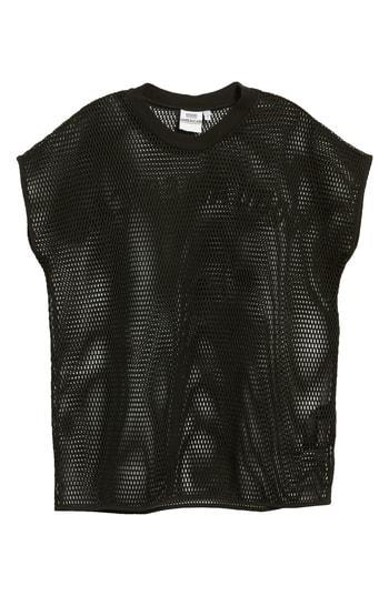 Women's Good American Branded Mesh Tee