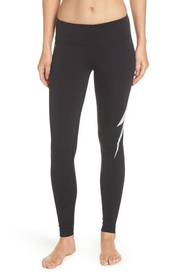 Women's Aviator Nation Bolt Leggings - Black