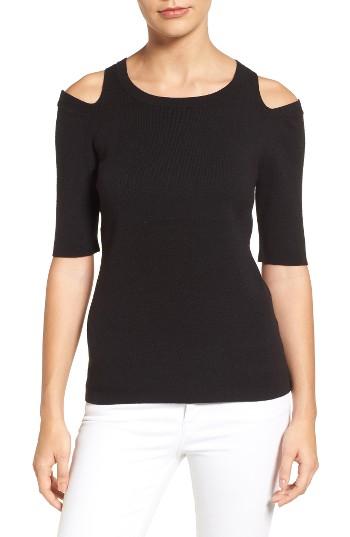Women's Halogen Cold Shoulder Sweater