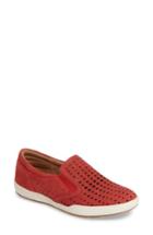 Women's Comfortiva Lyra Perforated Slip-on Sneaker M - Red