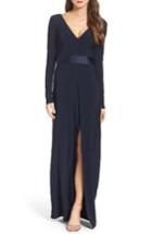 Women's Vera Wang Jersey Gown - Blue