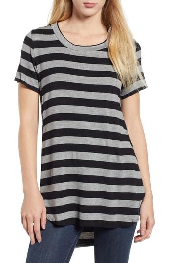 Women's Tdc Side Split Stripe Tee
