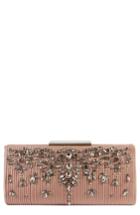 Badgley Mischka Gale Embellished Clutch - Pink