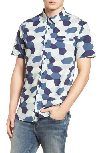 Men's Tavik Porter Woven Shirt - Green