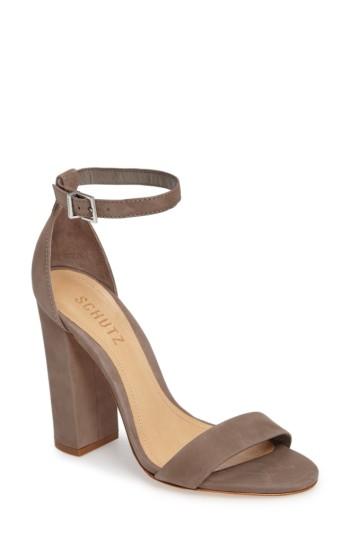 Women's Schutz Enida Sandal .5 M - Grey