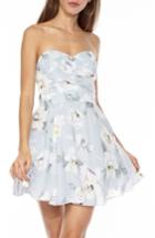 Women's Tfnc Minnie Strapless Fit & Flare Dress