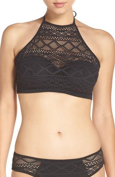 Women's Freya 'sundance' Underwire High Neck Bikini Top