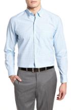 Men's Peter Millar Crown Finish Marsh Regular Fit Check Sport Shirt - Red