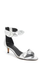 Women's Rebecca Minkoff Kaley Knotted Kitten Heel Sandal
