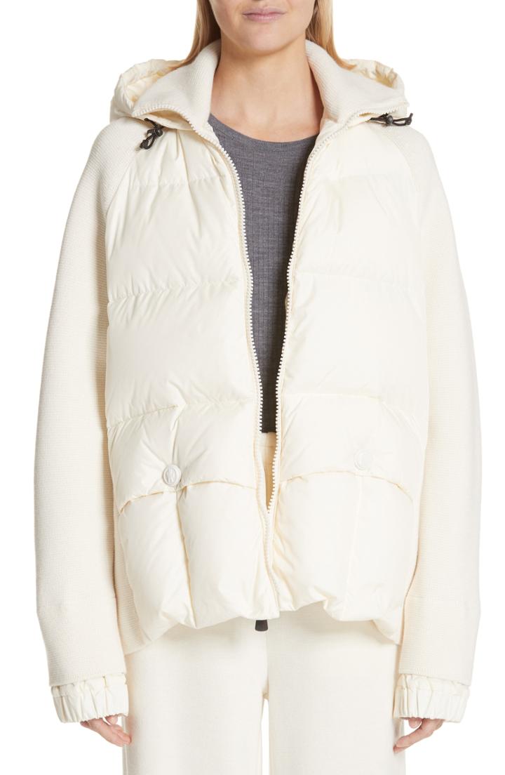 Women's Dries Van Noten Mixed Print Coat With Removable Faux Fur Collar
