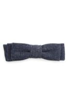 L. Erickson Bow Barrette, Size One Size - Blue
