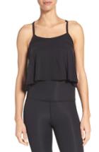 Women's Beyond Yoga Just Your Stripe Textured Tank - Black
