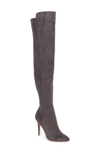 Women's Charles By Charles David Perfect Over The Knee Boot M - Grey