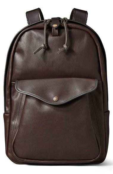 Men's Filson Weatherproof Leather Backpack -