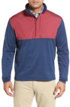 Men's Peter Millar Cameron Hybrid Half Zip Pullover